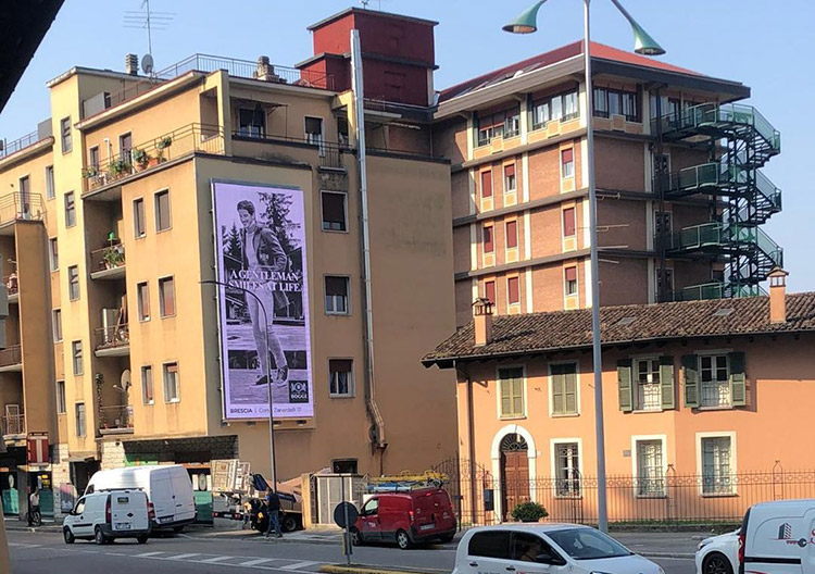 P8 Outdoor Advertising LED Display in Italy