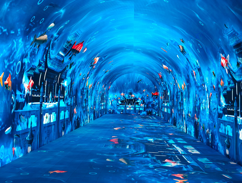 Zhejiang Happy World Immersive Tunnel LED Screen